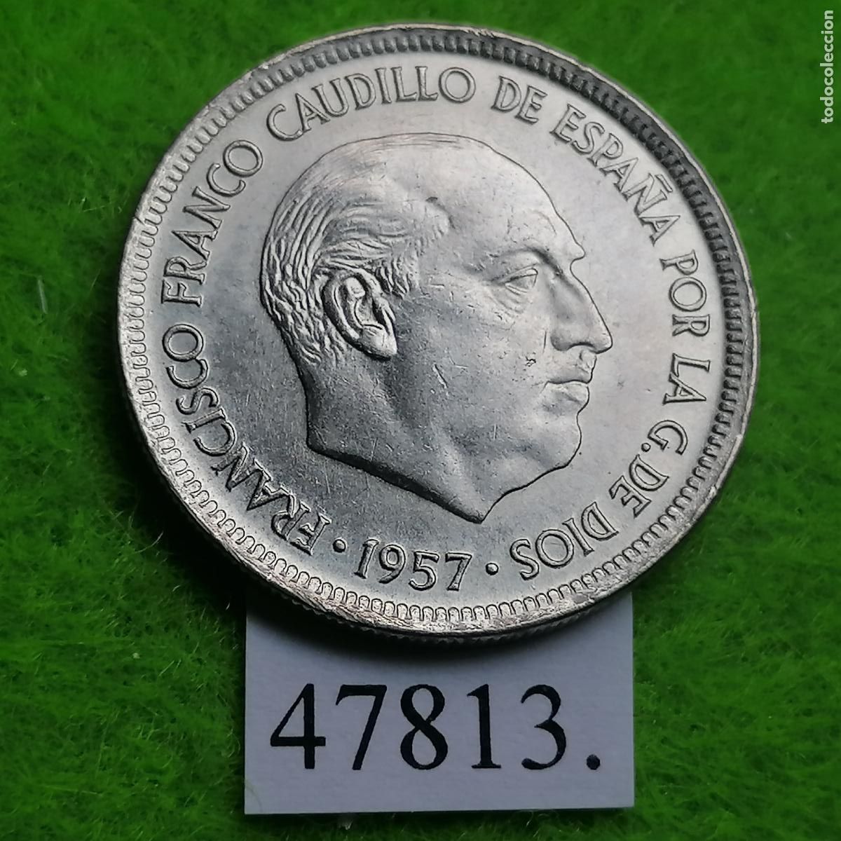 Monedas Juan Carlos I: Espa&ntilde;a 5 pesetas 1957 75, Franco
