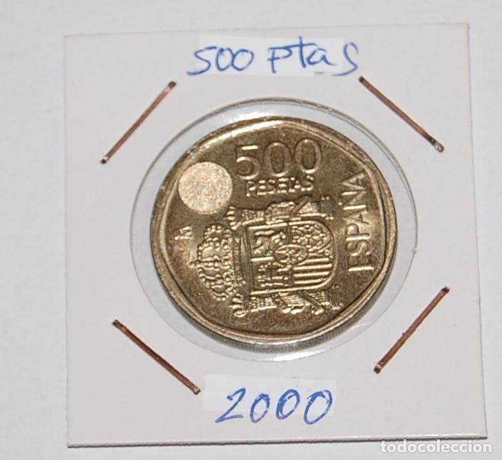 Monedas Juan Carlos I: MONEDA DE 500 PTAS DEL A&Ntilde;O 2000 JUAN CARLOS I SC
