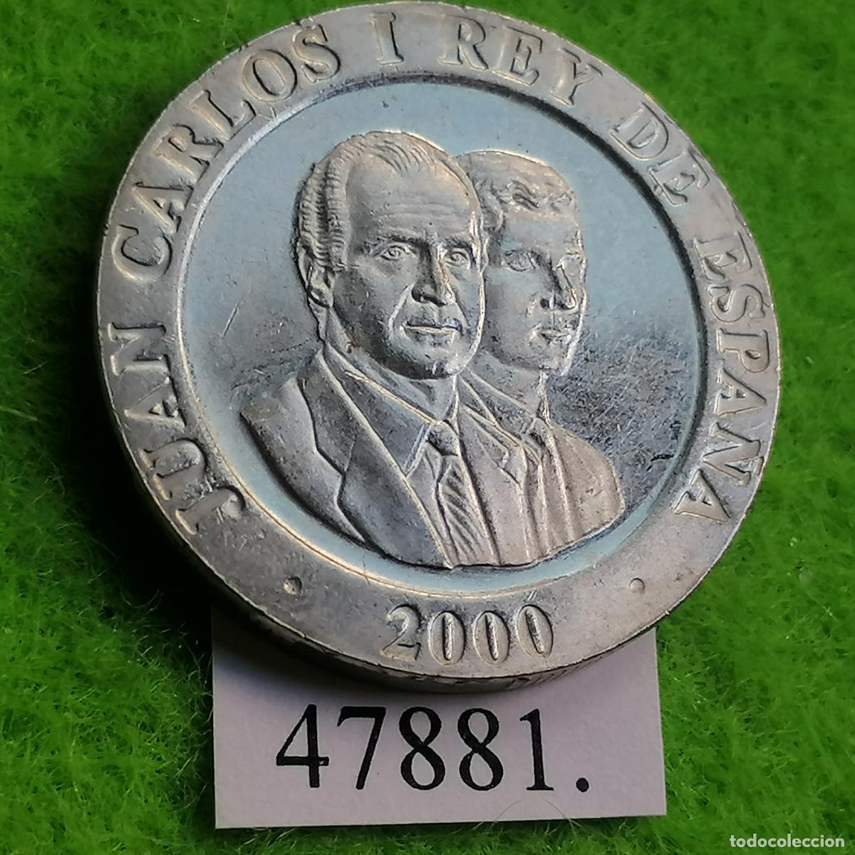 Monedas Juan Carlos I: Espa&ntilde;a 200 pesetas 2000, Juan Carlos I, 1⁰