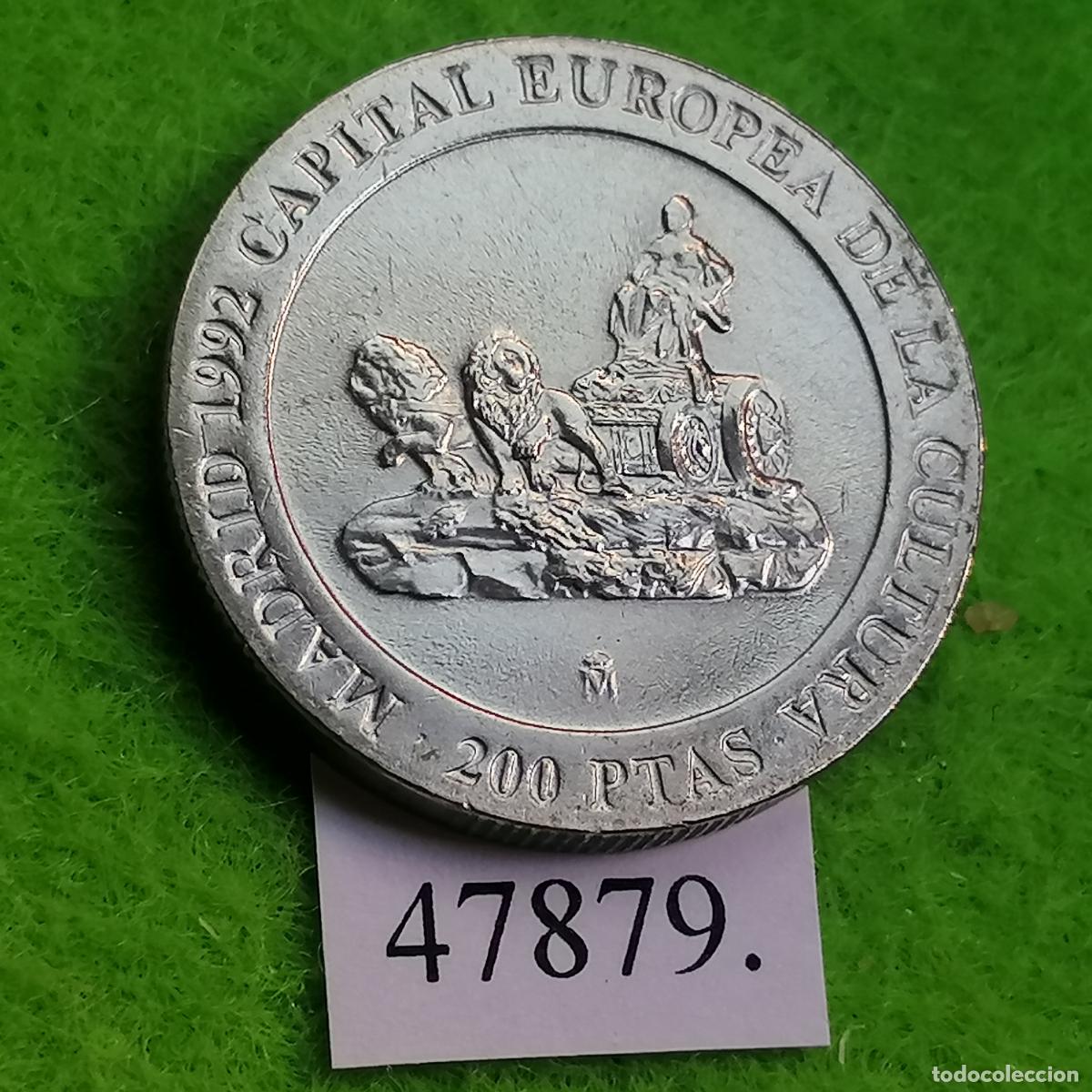 Monedas Juan Carlos I: Espa&ntilde;a 200 pesetas 1991, la Cibeles, Juan Carlos I, 1⁰