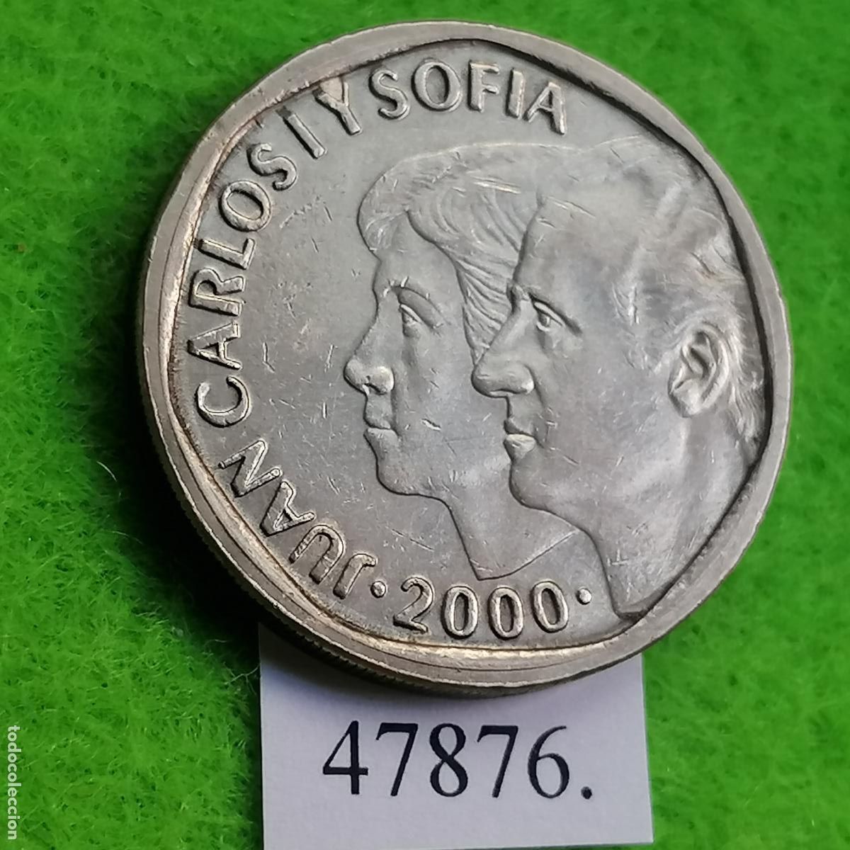 Monedas Juan Carlos I: Espa&ntilde;a 500 pesetas 2000, Juan Carlos I, 1⁰