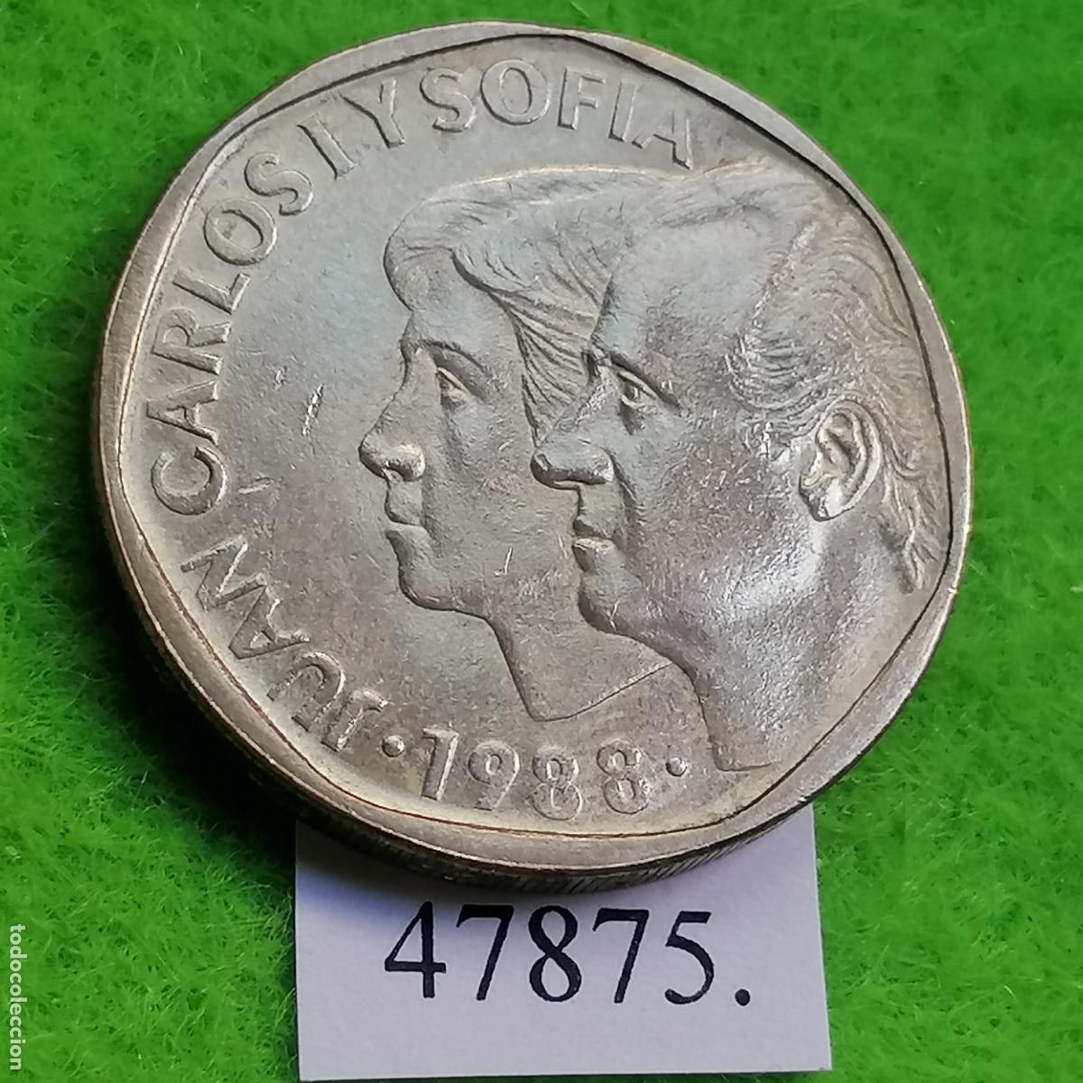 Monedas Juan Carlos I: Espa&ntilde;a 500 pesetas 1988, Juan Carlos I, 1⁰