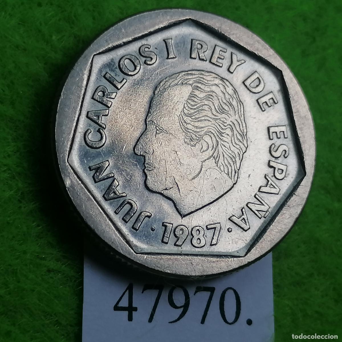Monedas Juan Carlos I: Espa&ntilde;a 200 pesetas 1987, Juan Carlos l, 1&ordm;