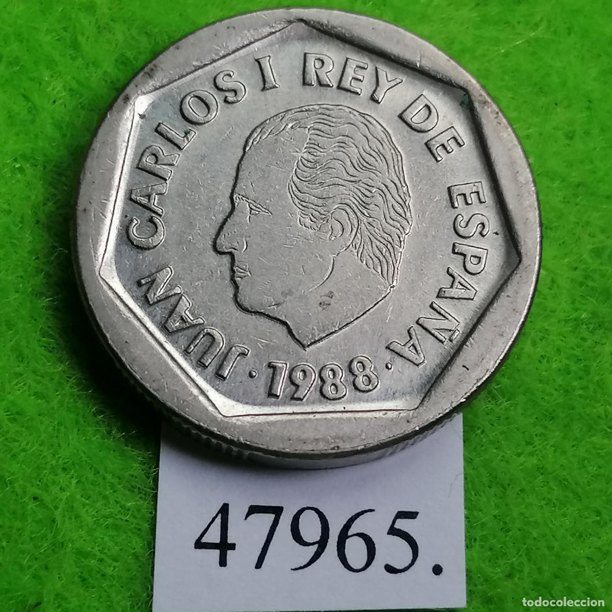 Monedas Juan Carlos I: Espa&ntilde;a 200 pesetas 1988, Juan Carlos l, 1&ordm;