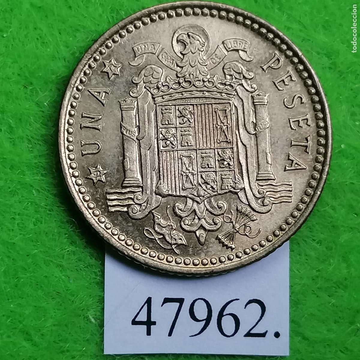 Monnaies Juan Carlos I: Espa&ntilde;a, 1 peseta 1966 72, Franco