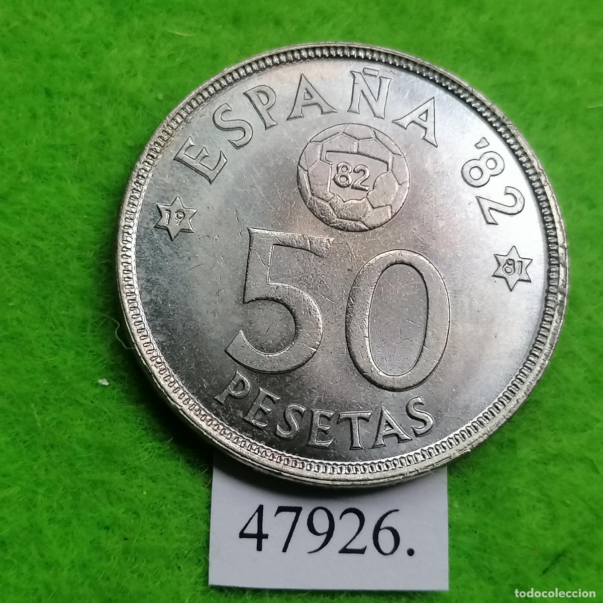 Monnaies Juan Carlos I: Espa&ntilde;a 50 pesetas 1980 81, Juan Carlos l, 1&ordm;