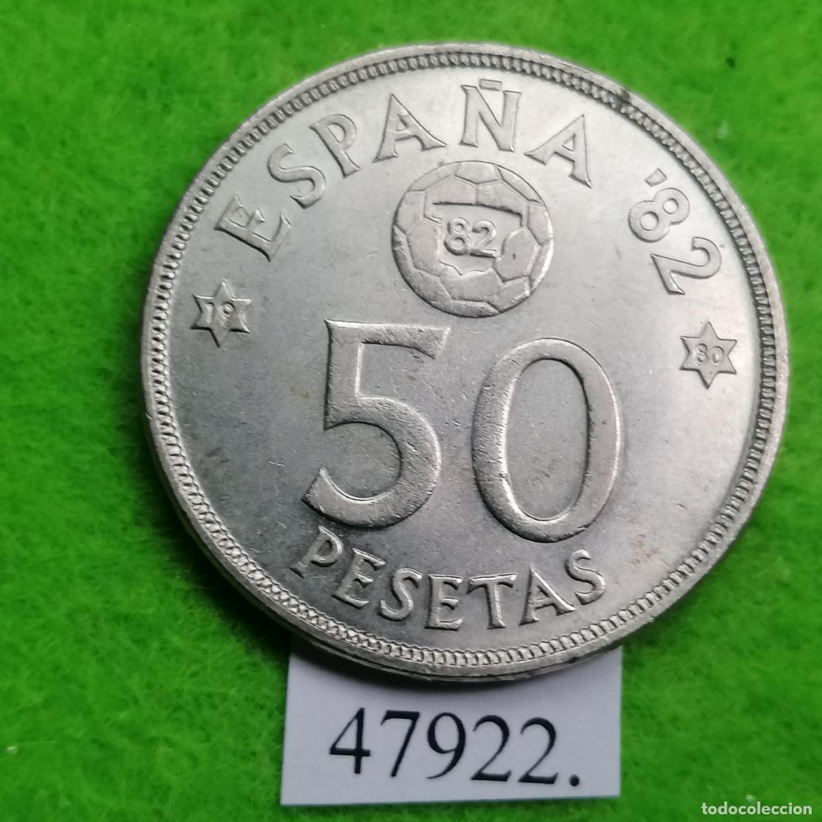 Monnaies Juan Carlos I: Espa&ntilde;a 50 pesetas 1980 80, Juan Carlos l, 1&ordm;
