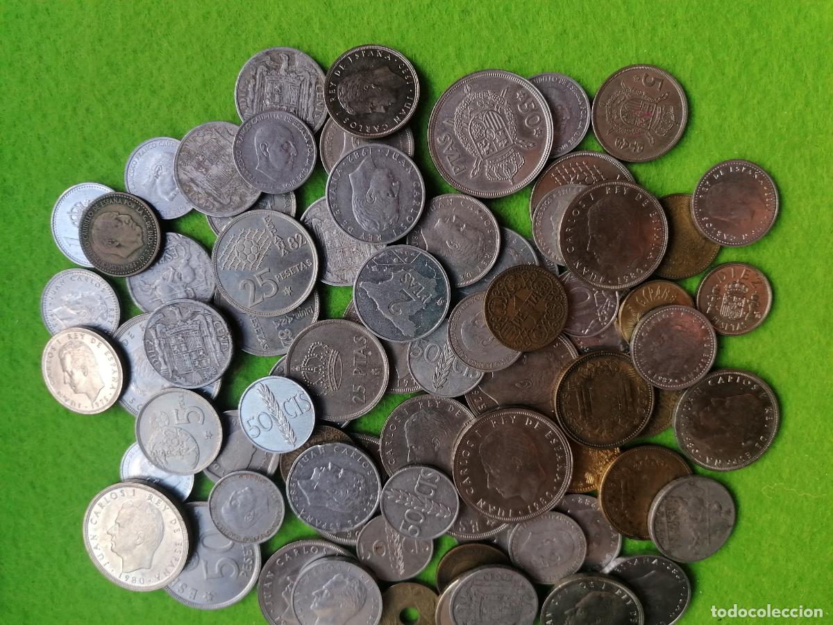 Monedas Juan Carlos I: Espa&ntilde;a Lote monedas Franco y Juan Carlos I, 12849