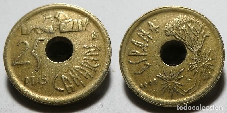 Monedas Juan Carlos I: Moneda de JUAN CARLOS I. 25 PESETAS DE 1994