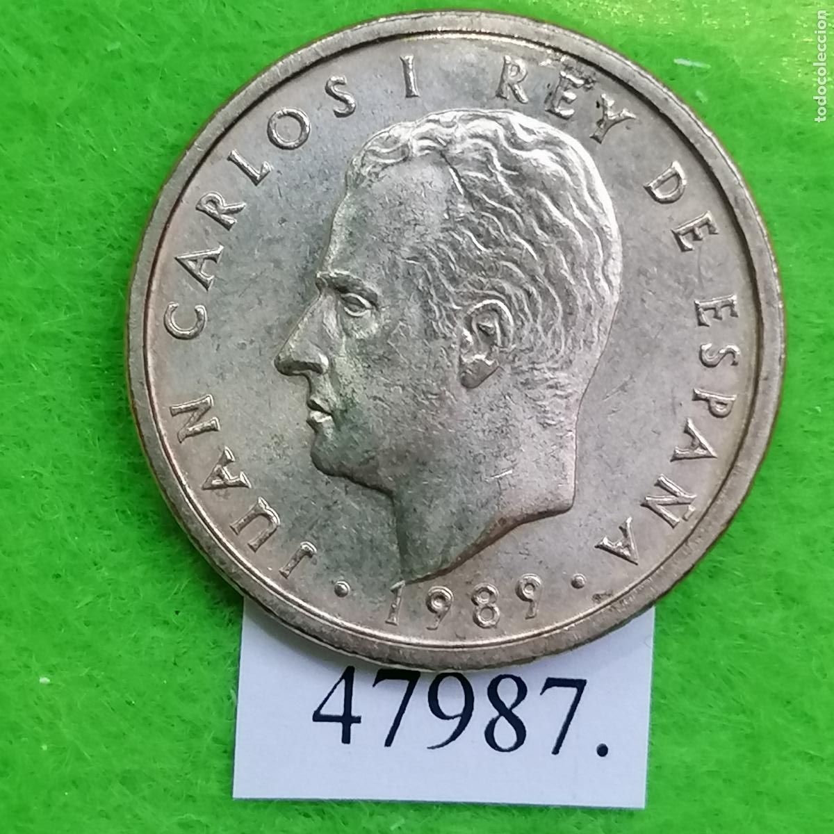 Monedas Juan Carlos I: Espa&ntilde;a 100 pesetas 1989, Juan Carlos I