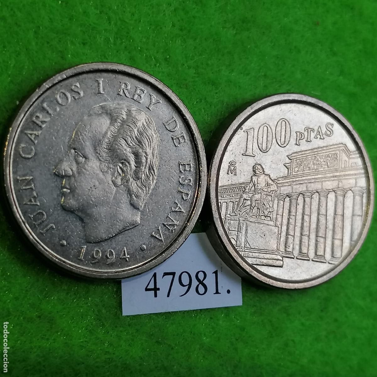Monedas Juan Carlos I: Espa&ntilde;a 100 pesetas 1994, Museo del Prado, Juan Carlos I, una moneda, 47981 2