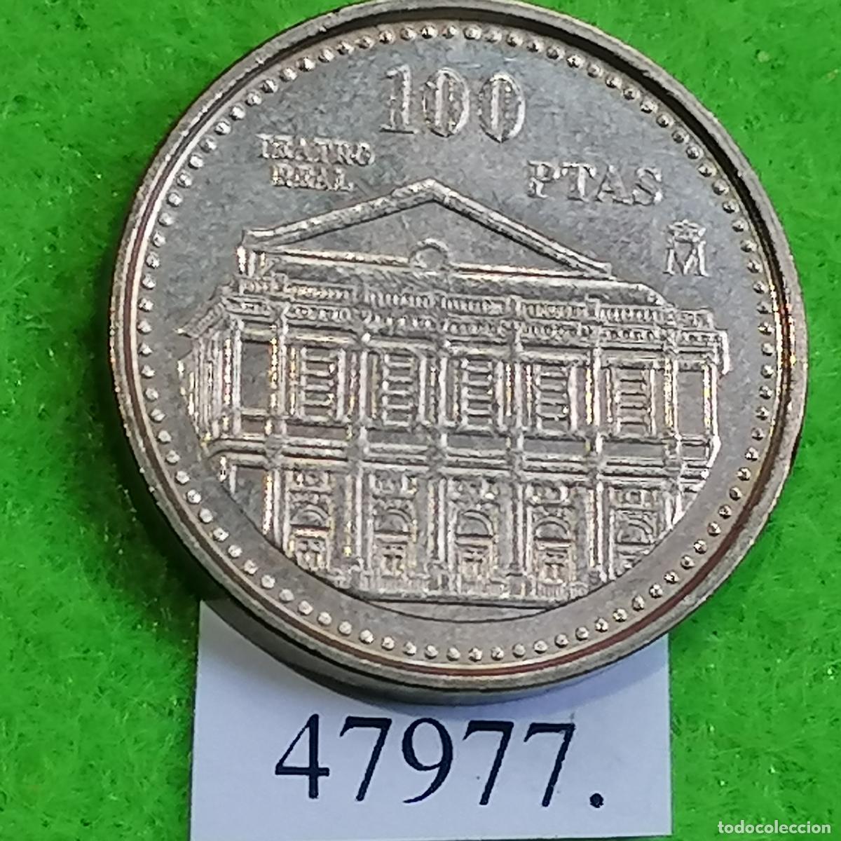 Monedas Juan Carlos I: Espa&ntilde;a 100 pesetas 1997, Teatro Real, Juan Carlos I