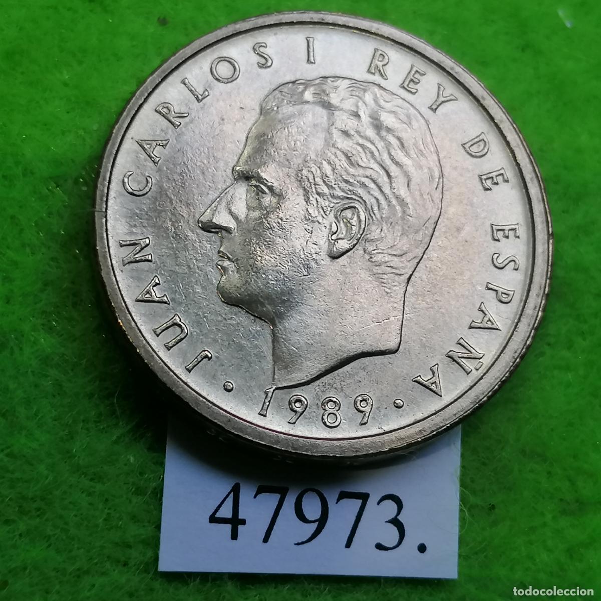 Monedas Juan Carlos I: Espa&ntilde;a 100 pesetas 1989, Juan Carlos I