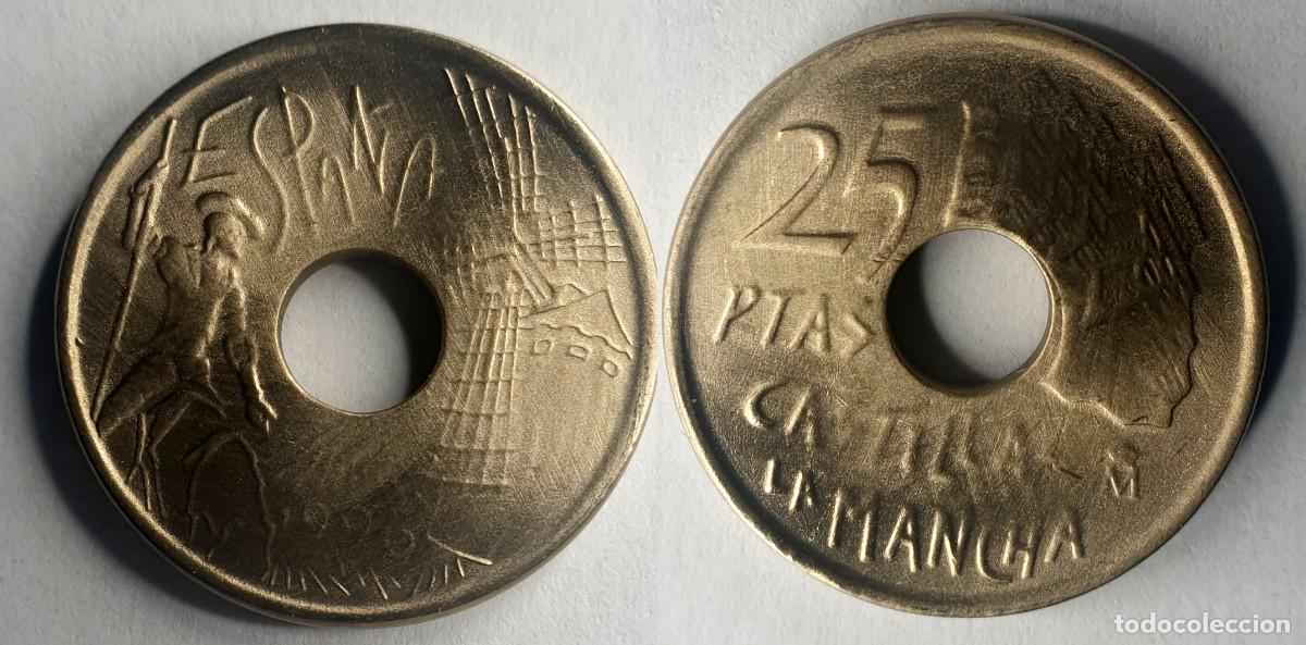 Monedas Juan Carlos I: Espa&ntilde;a 25 Pesetas Castilla-La Mancha 1994 Juan Carlos I FNMT EBC