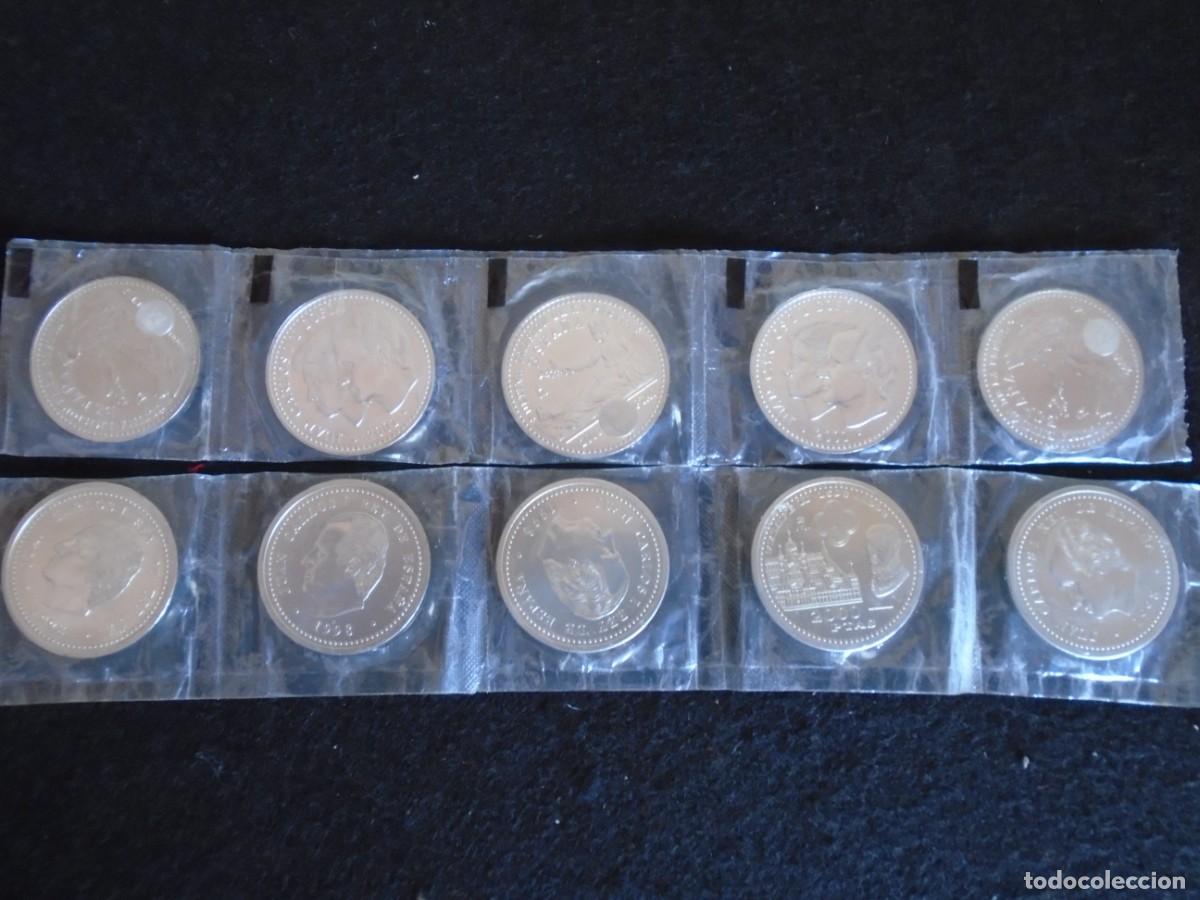 M&uuml;nzen unter Juan Carlos I: (MO-260701)LOTE DE 10 MONEDAS DE 2000 PESETAS DE PLATA DE JUAN CARLOS I