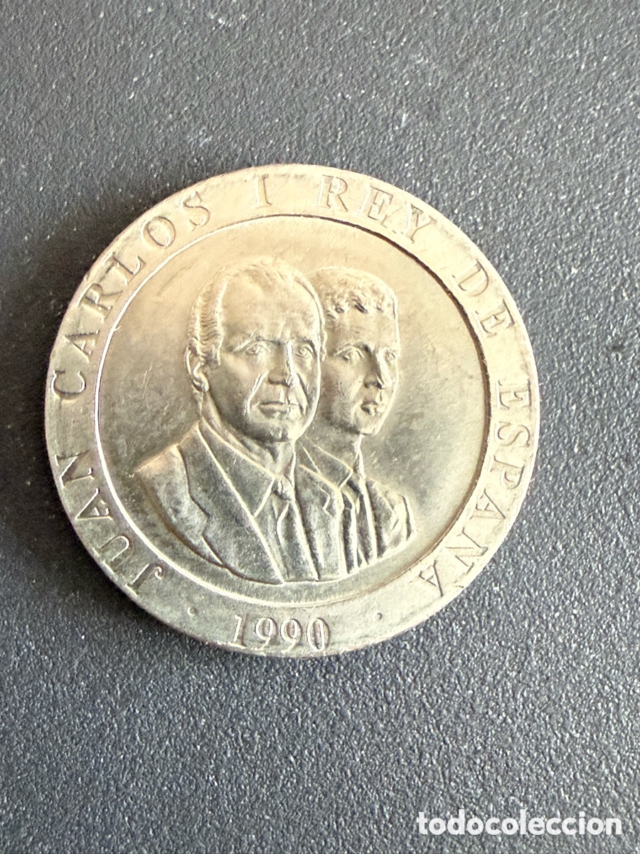 Monedas Juan Carlos I: 200 PESETAS. JUAN CARLOS I. 1990. SC