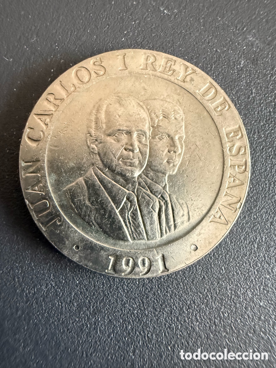 Monedas Juan Carlos I: 200 PESETAS. JUAN CARLOS I. 1991. SC