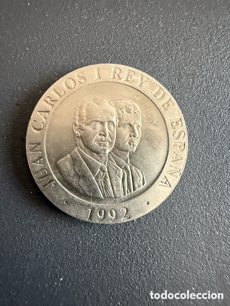 Monedas Juan Carlos I: 200 PESETAS. JUAN CARLOS I. 1992 SC