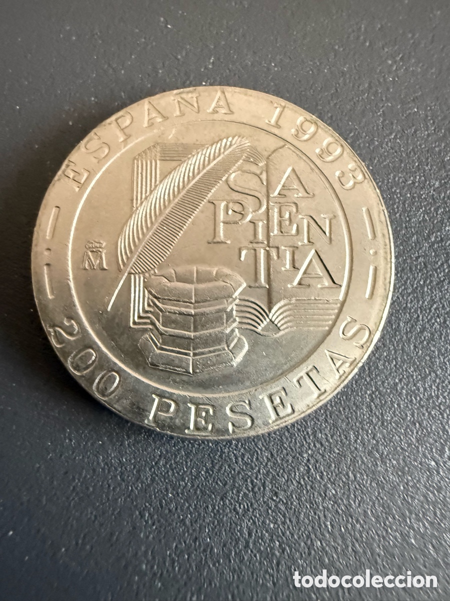 Monedas Juan Carlos I: 200 PESETAS JUAN CARLOS I. 1993. SC