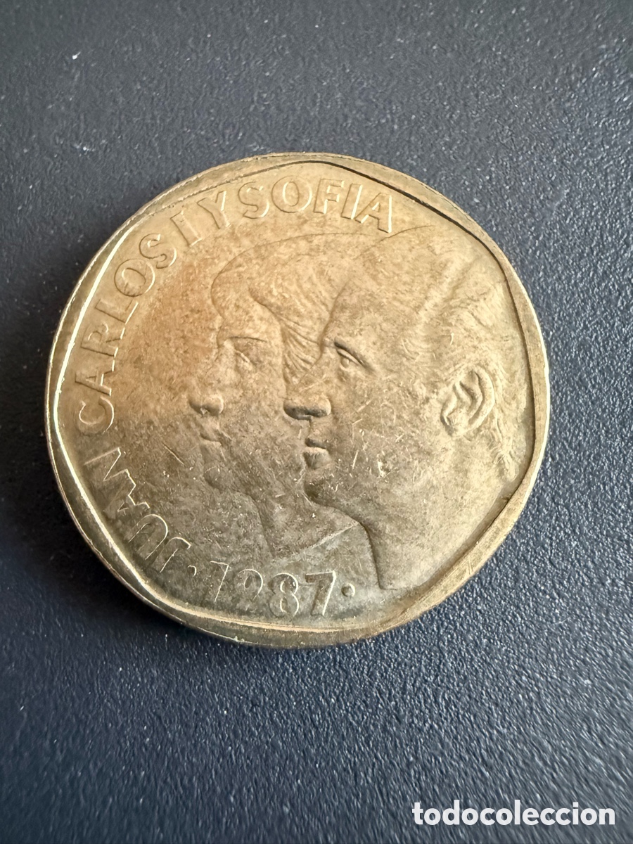 Monnaies Juan Carlos I: 500 PESETAS. JUAN CARLOS I. 1987 SC
