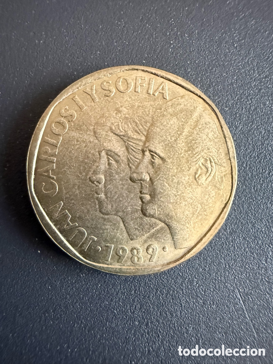 Monedas Juan Carlos I: 500 PESETAS. JUAN CARLOS I. 1989 SC