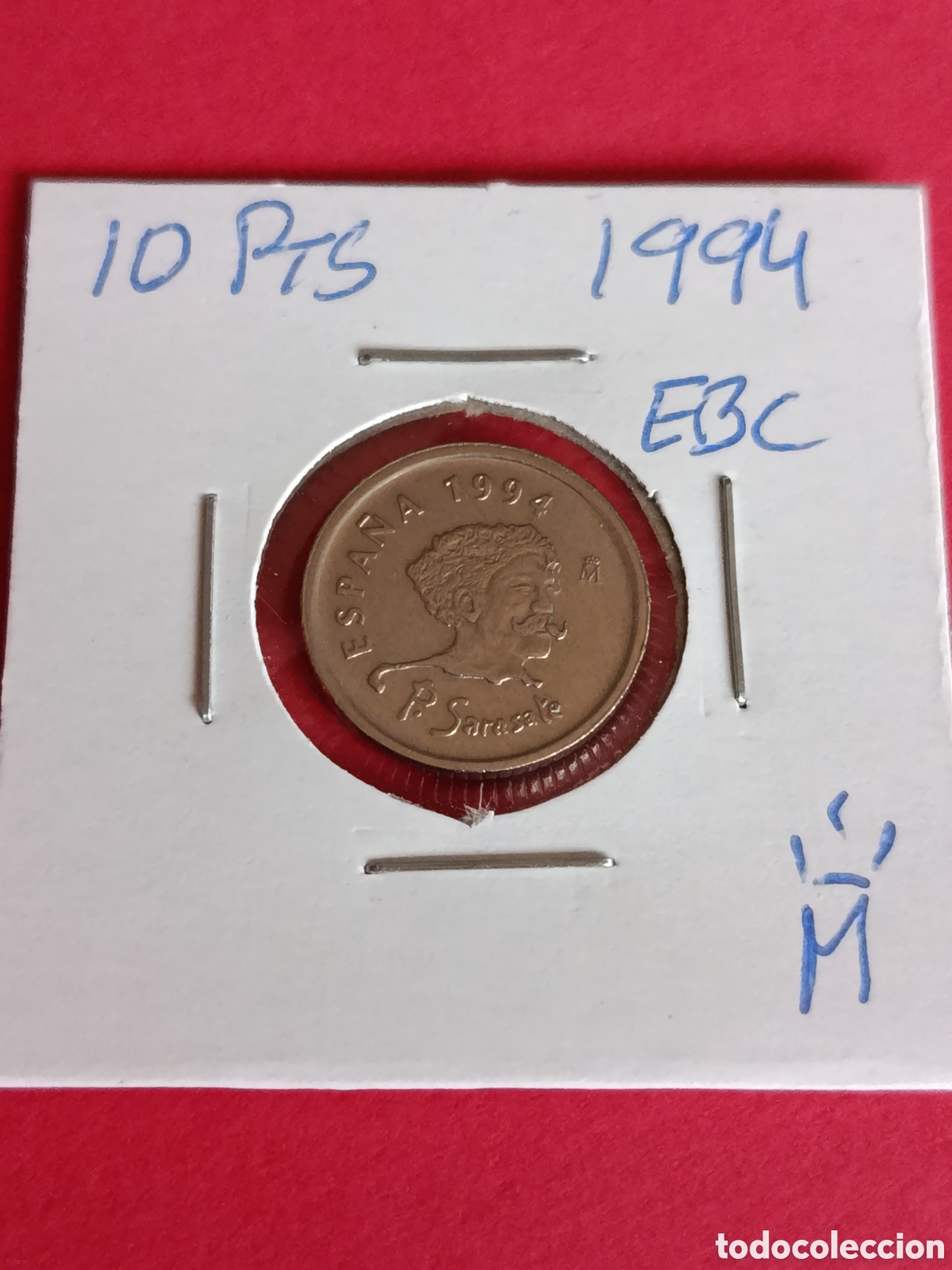 Moedas Juan Carlos I: JUAN CARLOS I. 10 PESETAS DE 1994. EBC