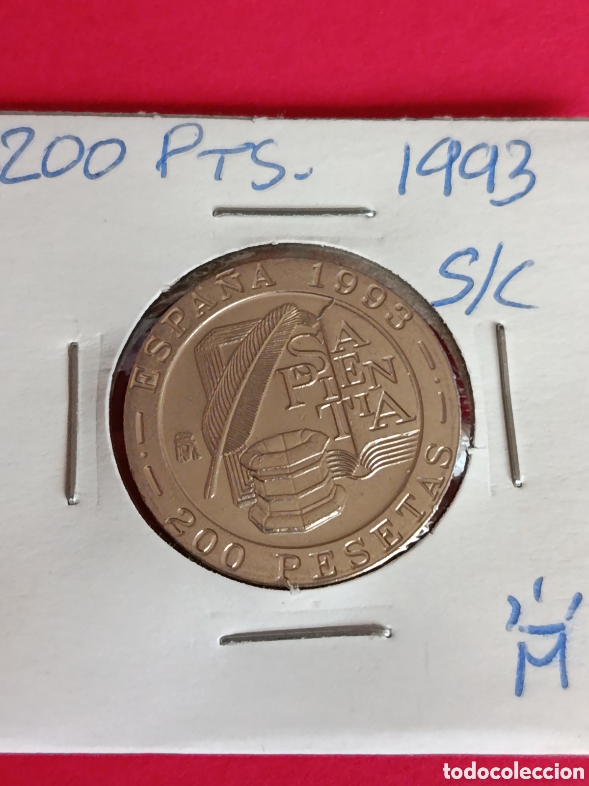 Moedas Juan Carlos I: JUAN CARLOS I. 200 PESETAS DE 1993. SC.