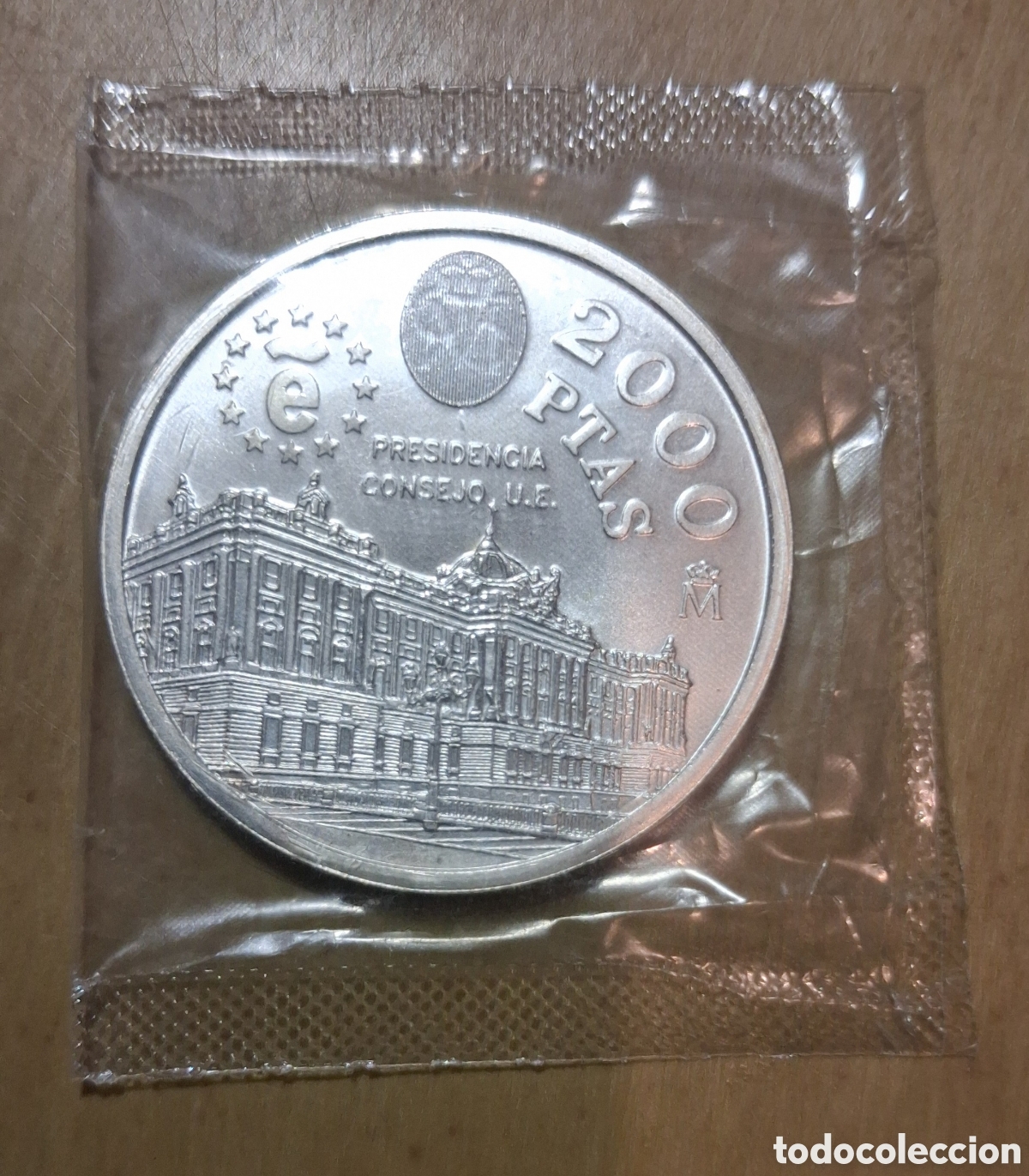 Moedas Juan Carlos I: Moneda conmemorativa 2000 ptas. 1995. Plata