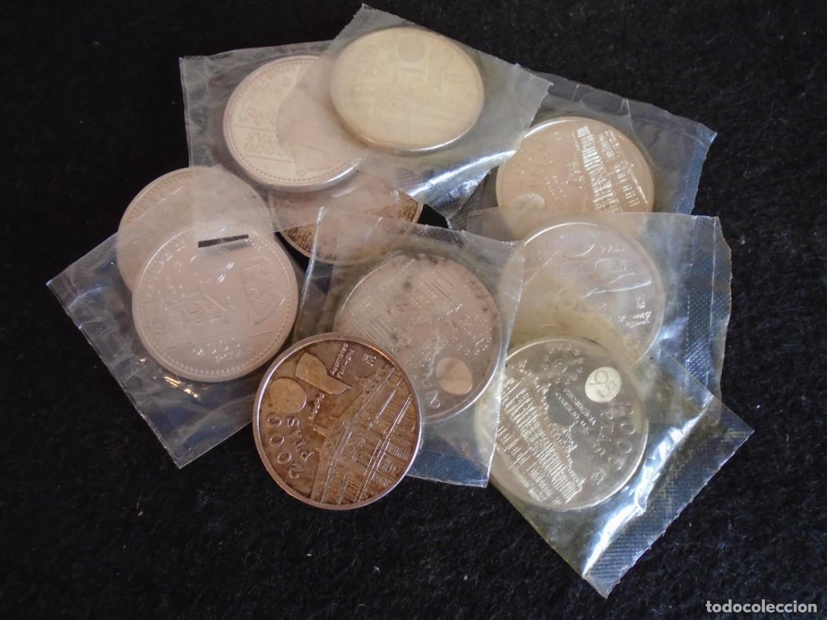 Monedas Juan Carlos I: (MO-260702)LOTE DE 10 MONEDAS DE 2000 PESETAS DE PLATA DE JUAN CARLOS I