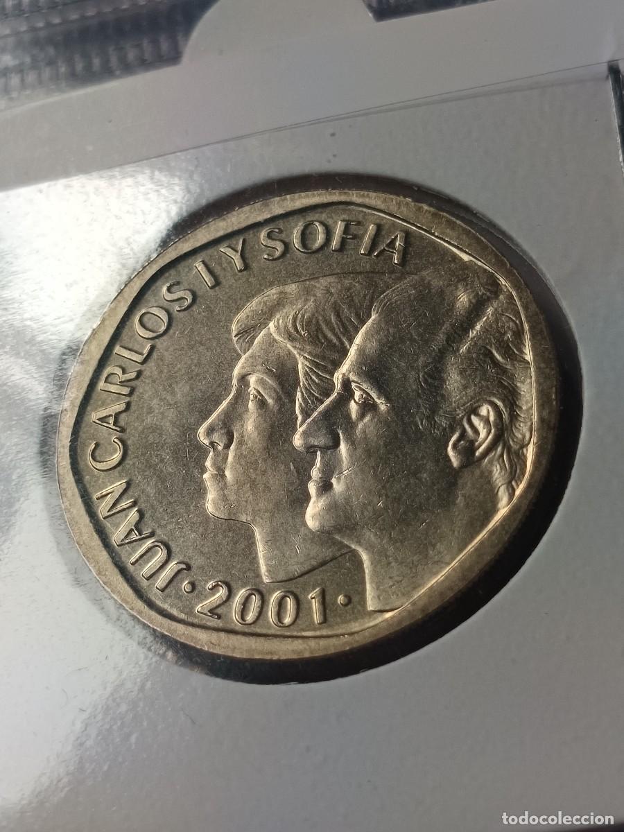 Monnaies Juan Carlos I: Lote 60 monedas 500 pesetas 2001 sin circular