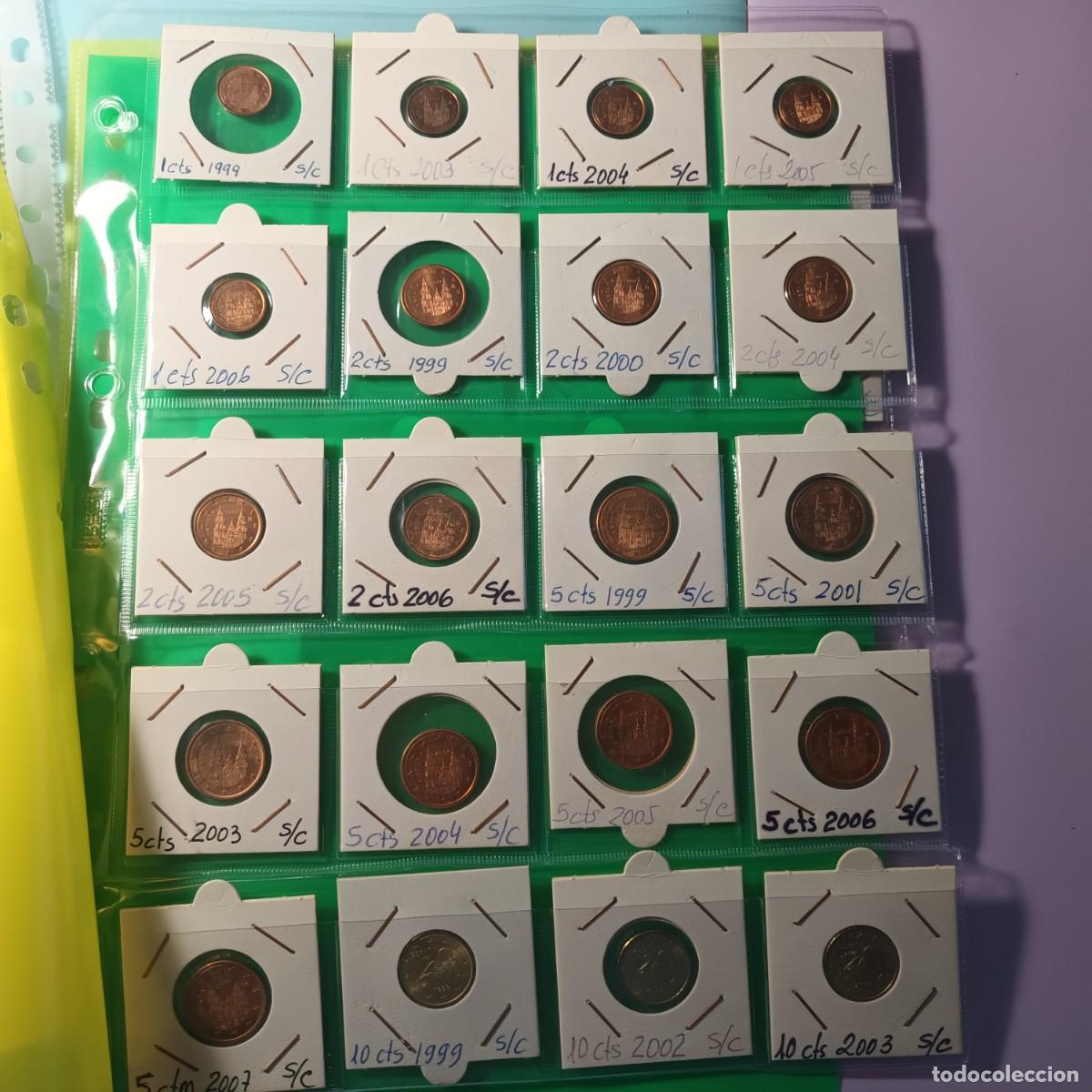 Monedas Juan Carlos I: Monedas Juan Carlos I Euros S/C Lote M-21A