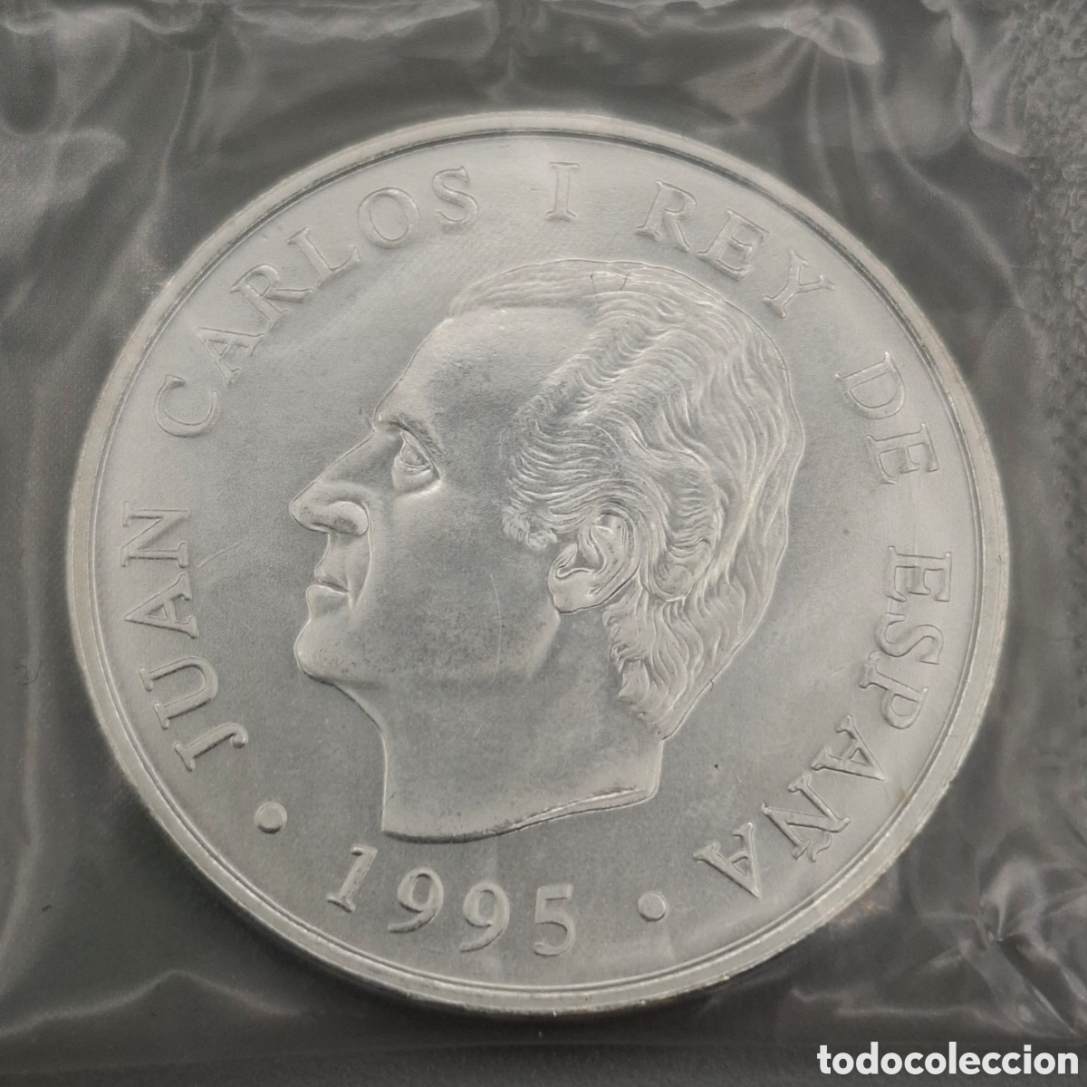 Monedas Juan Carlos I: MONEDA PLATA CONMEMORATIVA 12 EUROS. (1995) Palacio Real de Madrid 18grs. Precinto original