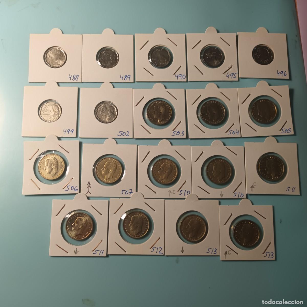Monedas Juan Carlos I: Monedas Juan Carlos I S/C Pts Lote M-20