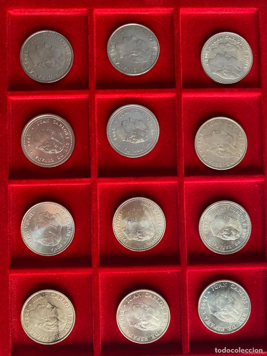 Monedas Juan Carlos I: Lote 12 monedas plata espa&ntilde;olas - Foto 5