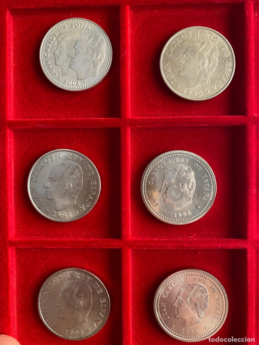Monedas Juan Carlos I: Lote 12 monedas plata espa&ntilde;olas - Foto 6
