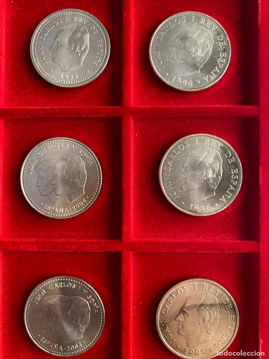 Monedas Juan Carlos I: Lote 12 monedas plata espa&ntilde;olas - Foto 7