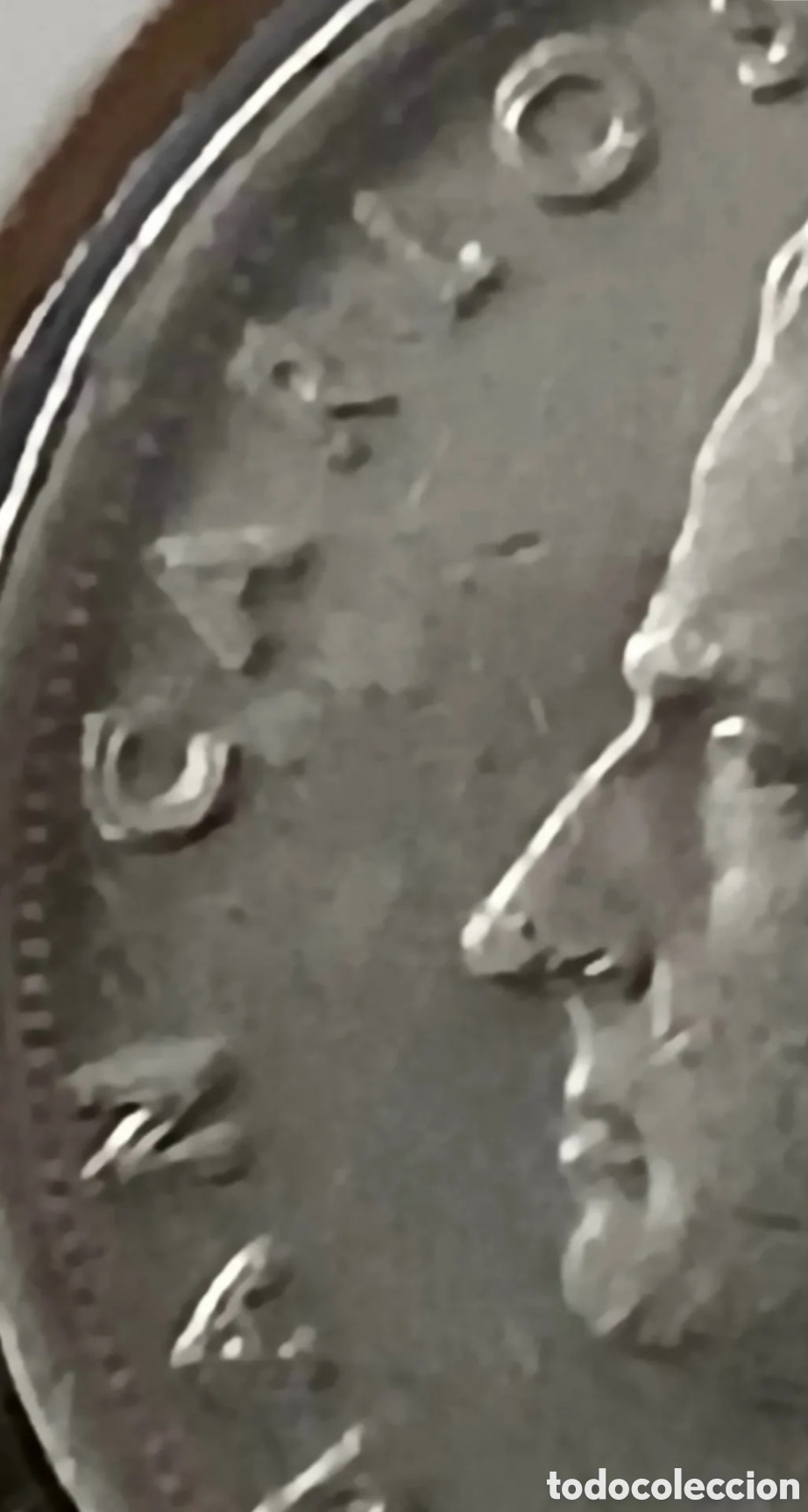 Monedas Juan Carlos I: DIEZ PESETAS DEL REY JUAN CARLOS I CON REPINTE Y MUCHOS ERRORES