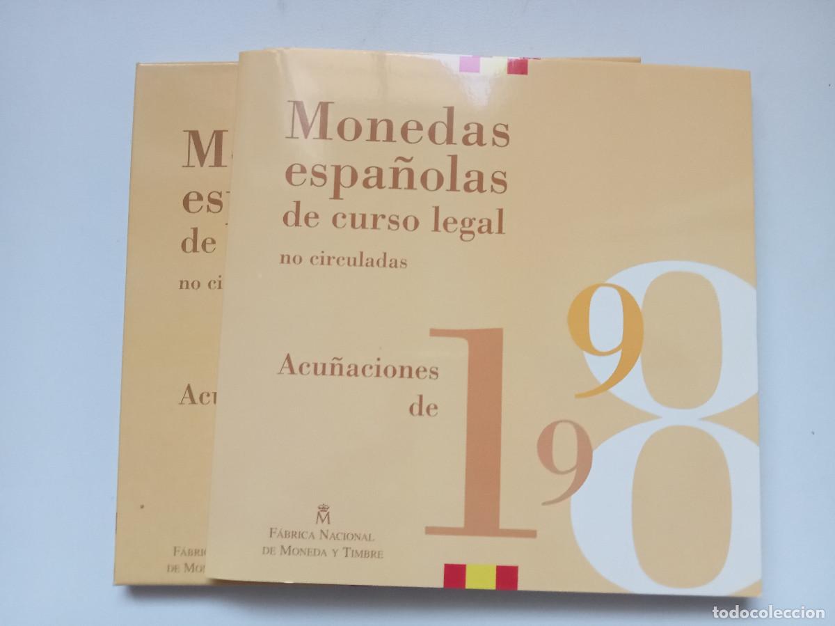 Monedas Juan Carlos I: JUAN CARLOS I ESTUCHE SET MONEDAS ESPA&Ntilde;OLAS FNMT 1998 8 VALORES SC