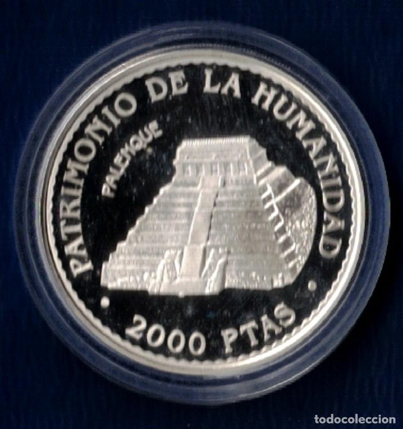 Monedas Juan Carlos I: ESPA&Ntilde;A. A&Ntilde;O 1996 2000 PTAS PLATA ( 925 ) PALENQUE