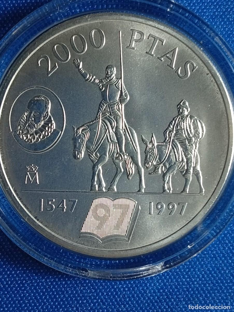 Monedas Juan Carlos I: Moneda de plata 2000 ptas a&ntilde;o: 1997