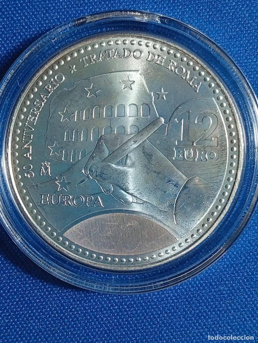 Monedas Juan Carlos I: Moneda de plata 12 &euro; a&ntilde;o: 2007