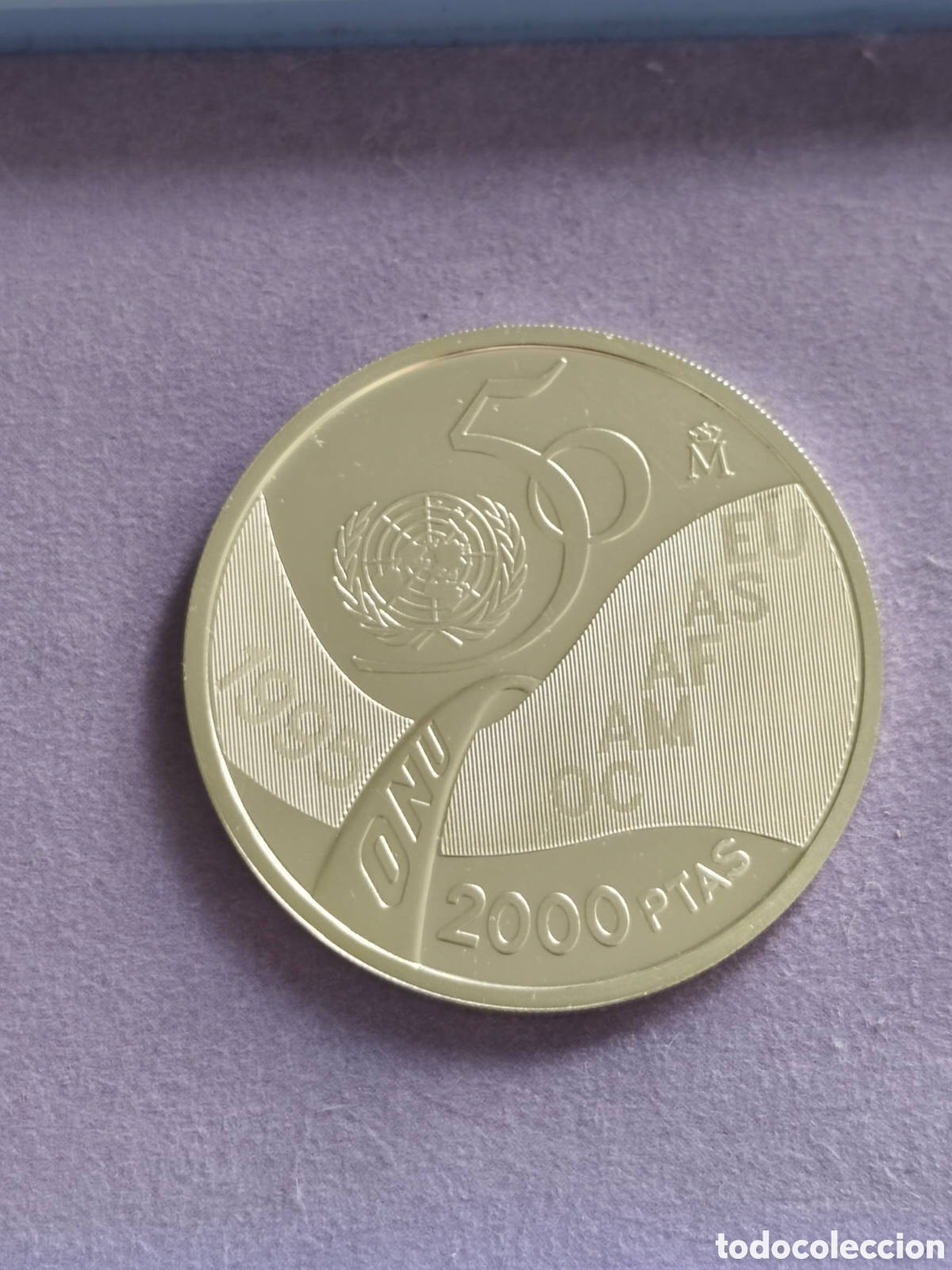 Monedas Juan Carlos I: 2000 pesetas Espa&ntilde;a 1995 plata 0.925 proof