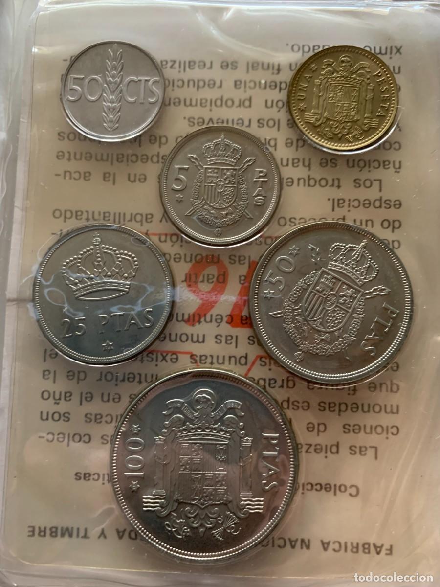 Monedas Juan Carlos I: Carteras monedas Oficiales FNMT 1976 / 77. Completa &ndash; SC (Sin Circular) / PTS, Pesetas Juan Carlos