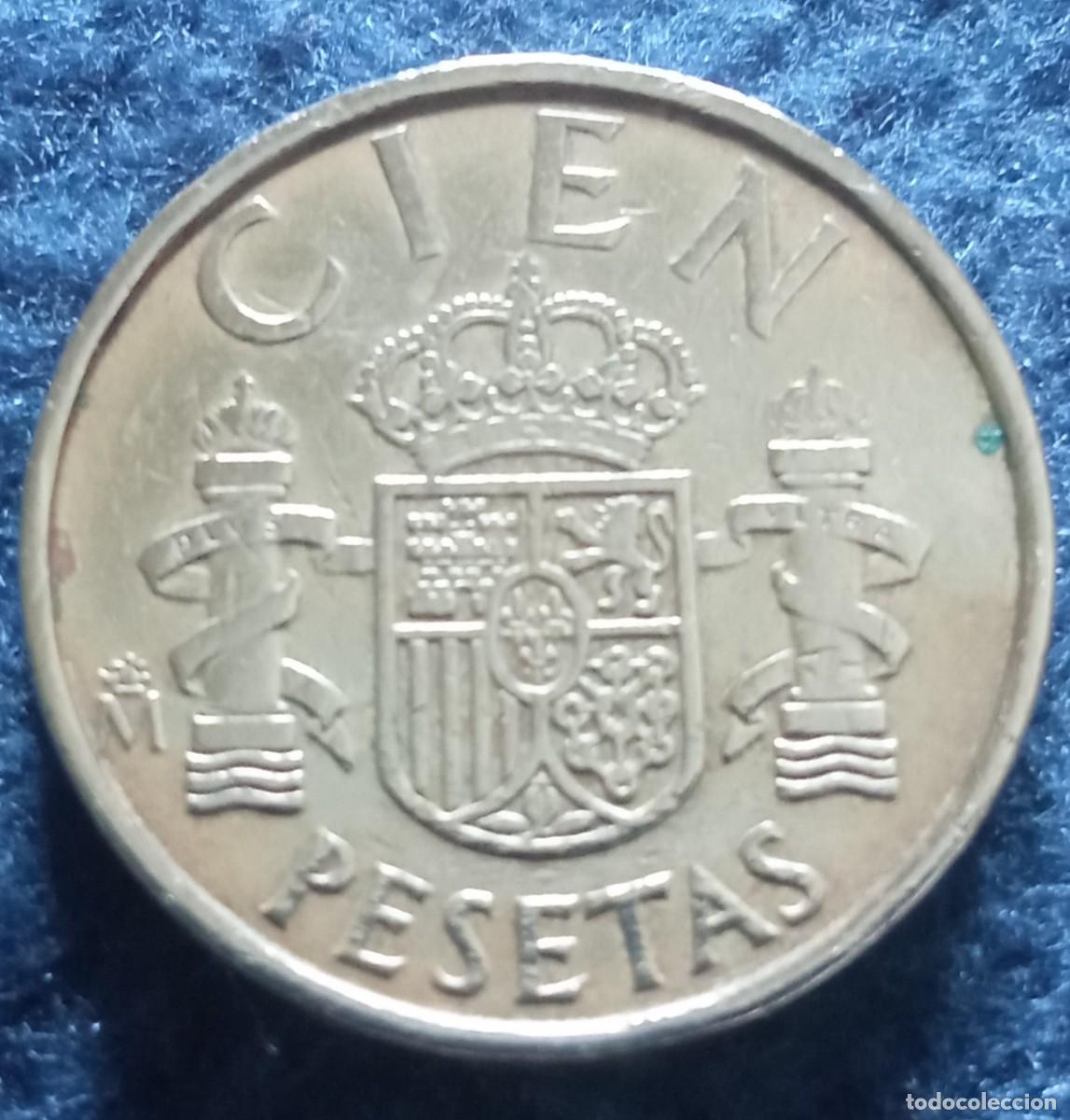 Monedas Juan Carlos I: Moneda 100 pesetas de 1982 - Foto 2