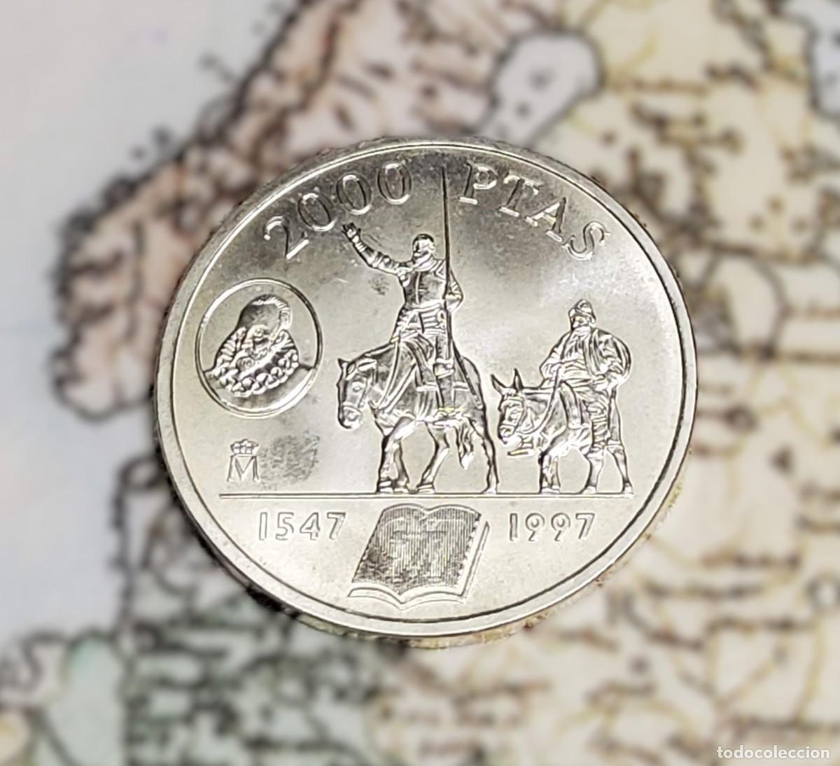 Monedas Juan Carlos I: 2000 PESETAS DE PLATA DE ESPA&Ntilde;A DEL A&Ntilde;O 1997. SIN CIRCULAR