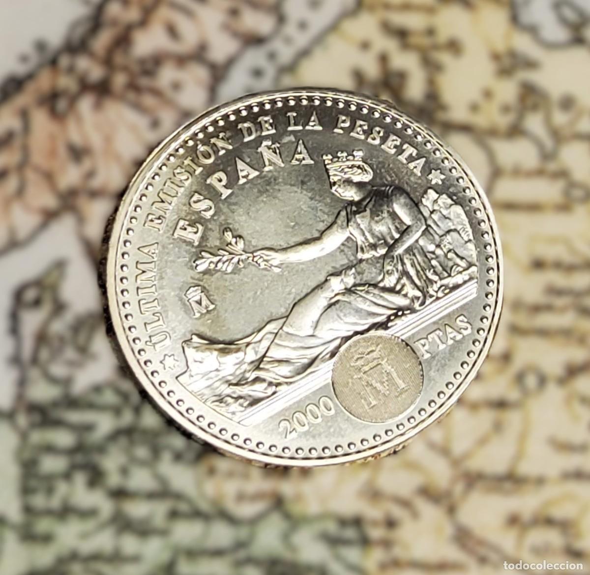 Monedas Juan Carlos I: 2000 PESETAS DE PLATA DE ESPA&Ntilde;A DEL A&Ntilde;O 2001. BRILLANT UNCIRCULATED