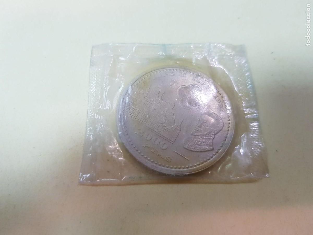 Monedas Juan Carlos I: ESPA&Ntilde;A- 2000 PESETAS-1995