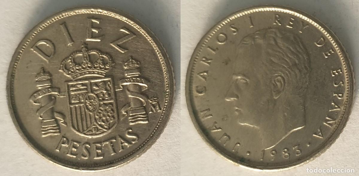Monedas Juan Carlos I: Espa&ntilde;a 10 Pesetas 1983 &ndash; Juan Carlos I &ndash; KM#827
