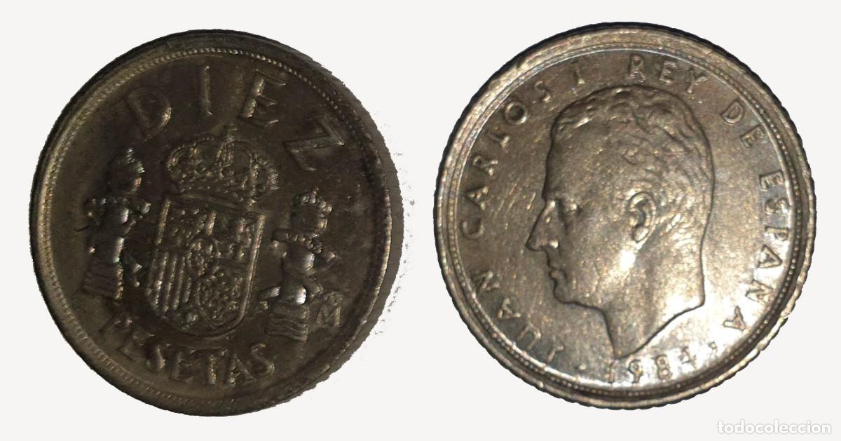 Monedas Juan Carlos I: Espa&ntilde;a 10 Pesetas 1984 &ndash; Juan Carlos I &ndash; KM#827