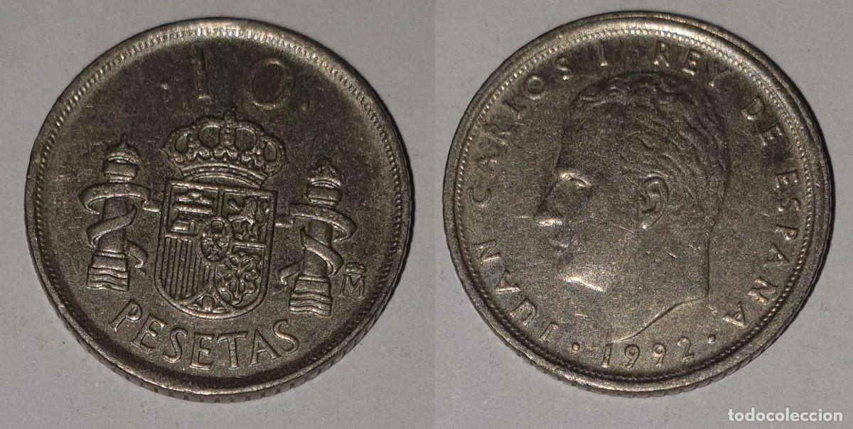Monedas Juan Carlos I: Espa&ntilde;a 10 Pesetas 1985 &ndash; Juan Carlos I &ndash; KM#827